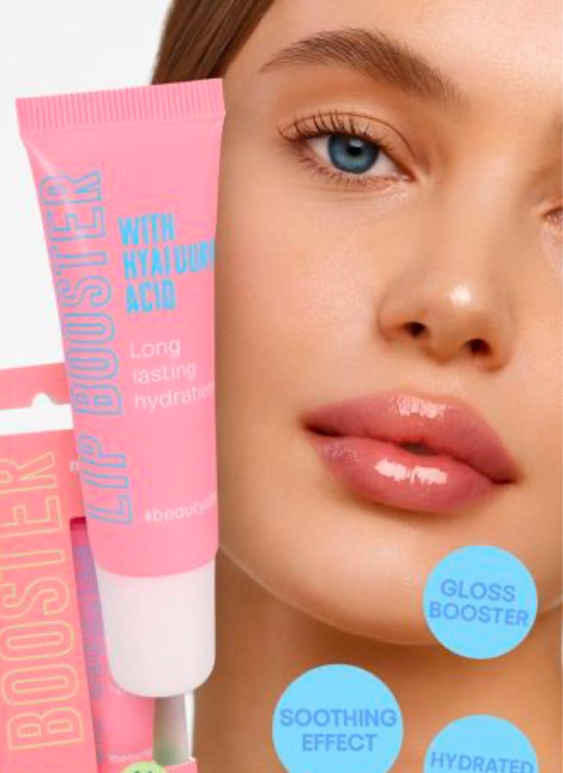 The Beauty Dept Booster à Lèvres à l'acide hyaluraunique 10 ml, Brillant Hydratant Végan