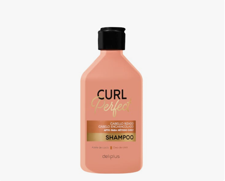 Shampoing Deliplus Curl Perfect pour cheveux bouclés, adapté à la méthode Curly Girl