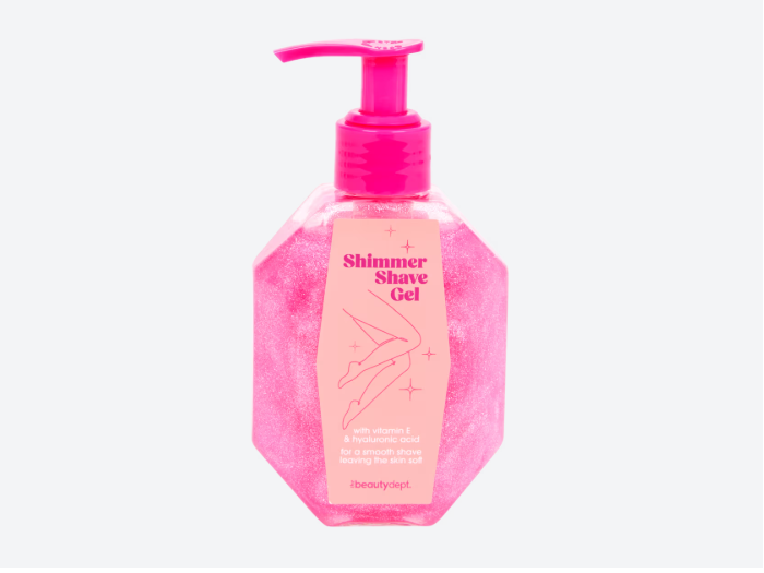 Gel à raser pailleté The Beauty Dept