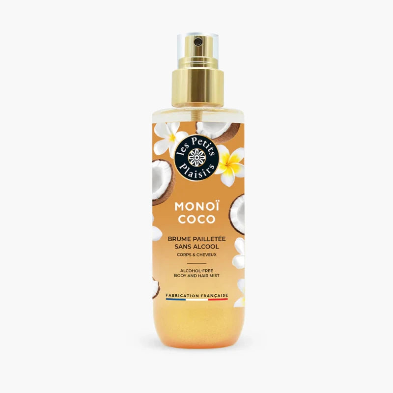 Brume Pailletée Monoï Coco - Golden Glow
