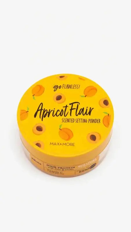 Poudre de fixation Max & More Parfum Abricot - Golden Glow