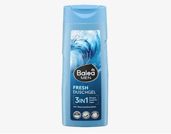 Gel douche Fresh 3 en 1, Nettoyant Corps, Visage et Cheveux 300 ml - Golden Glow