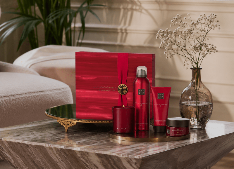 Coffret Rituel Rouge Élégance – Édition Premium - Golden Glow